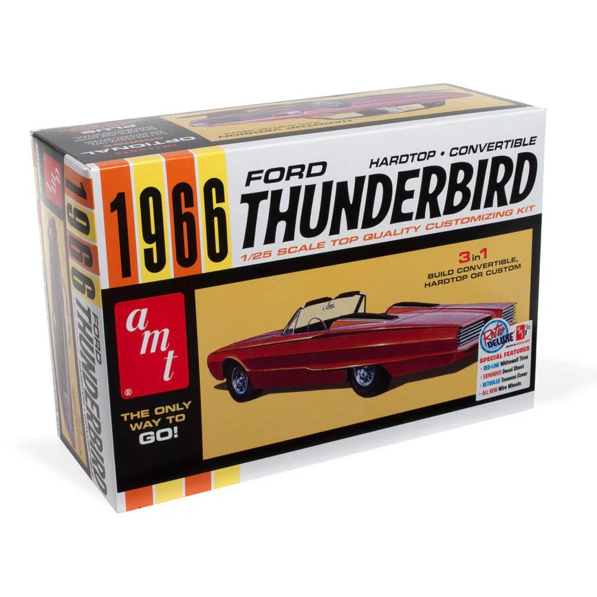 AMT 1966 Ford Thunderbird Hardtop/Convertible 1/25 Scale Model Kit