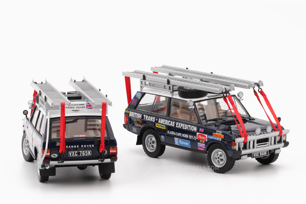 Range Rover “The British Trans-Americas Expedition” 2-Car Set 1:43 by Almost Real