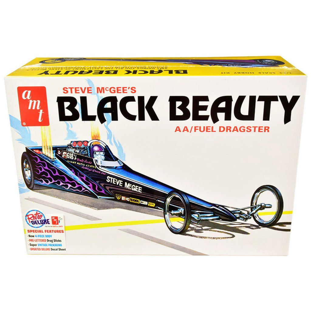 AMT Steve McGee Black Beauty Wedge Dragster 1/25 Scale