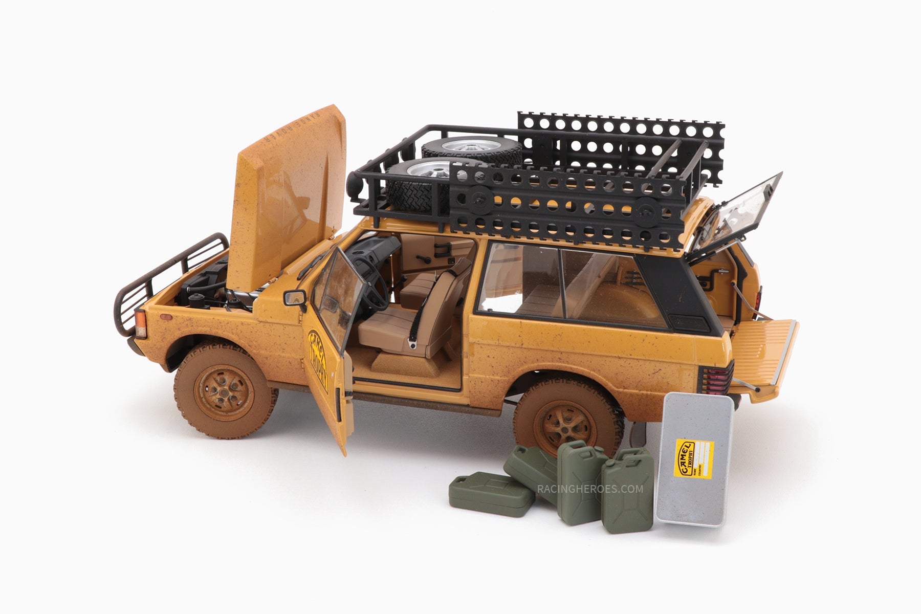 Range Rover ��Camel Trophy�� Papua New Guinea 1982 Dirty 1:18 by Almost Real