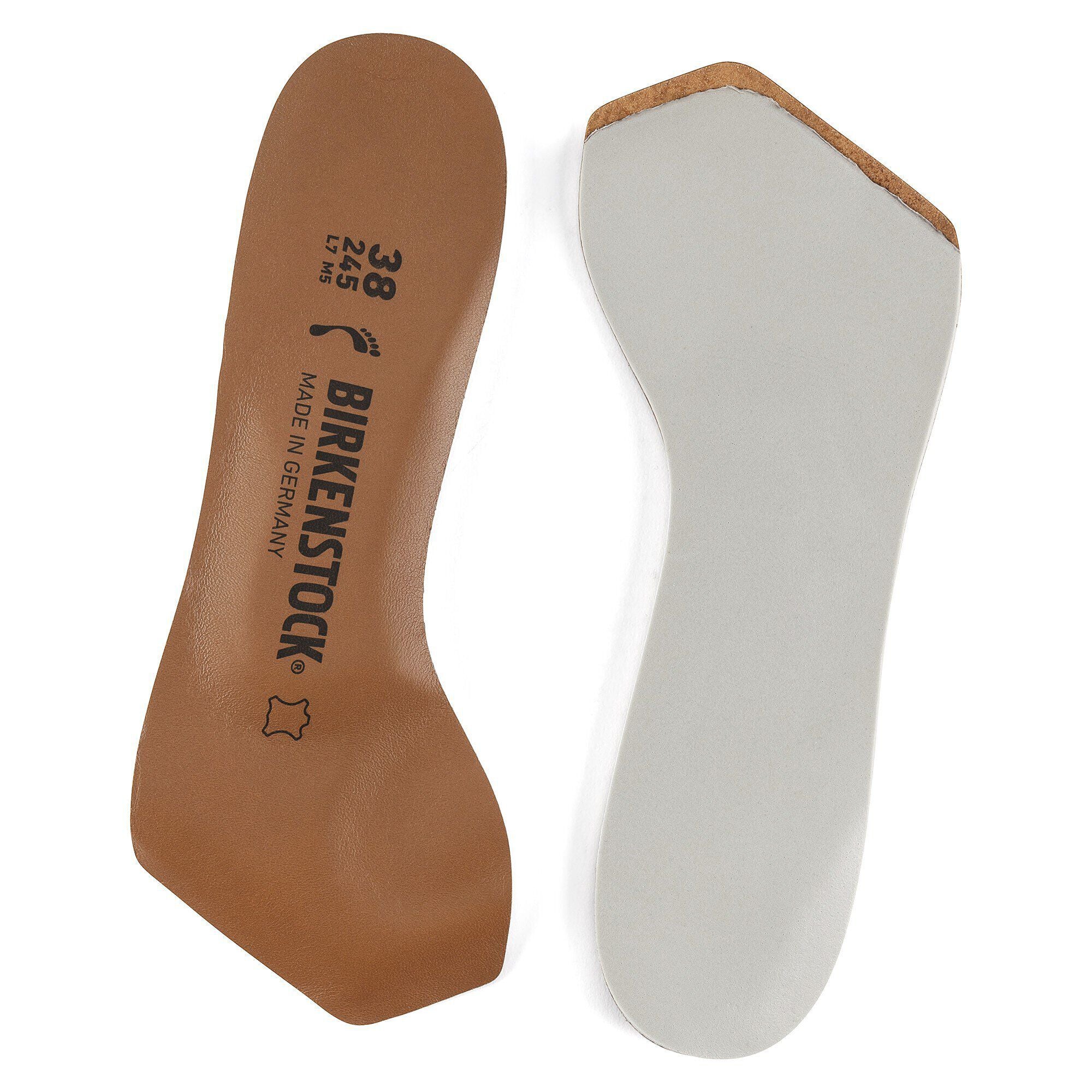Toeless Insole Leather Lined