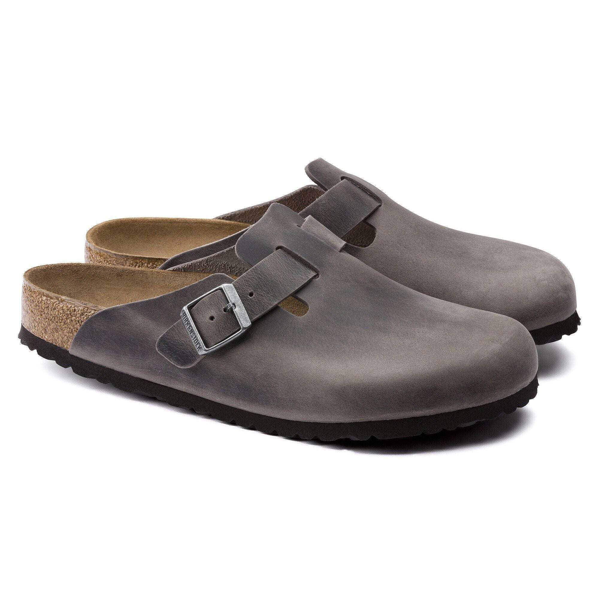 Boston Soft Footbed Natural Leather Oiled