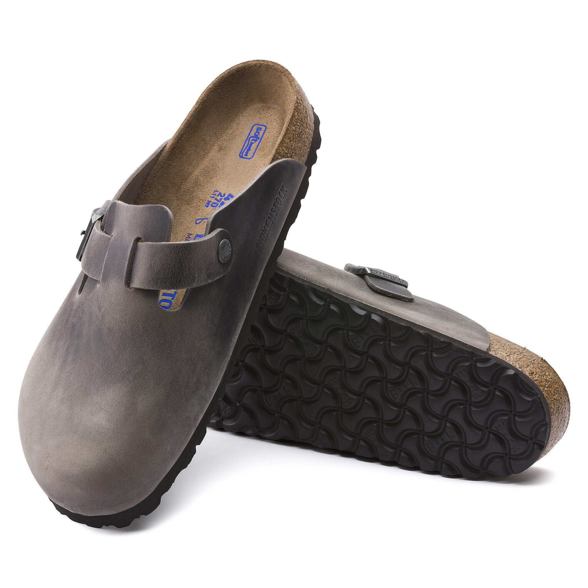 Boston Soft Footbed Natural Leather Oiled