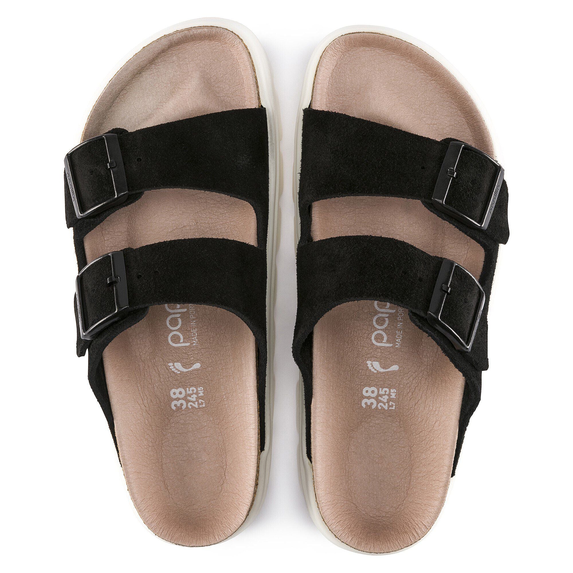 Arizona Platform Suede Leather