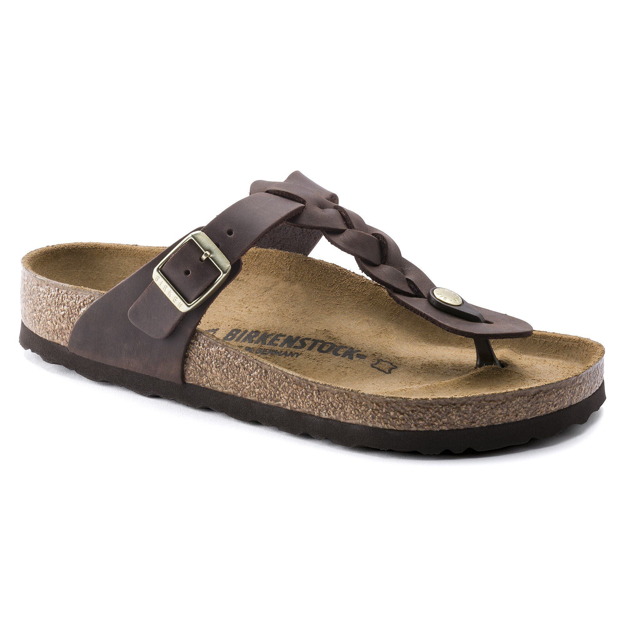 Gizeh Braided Natural Leather Oiled