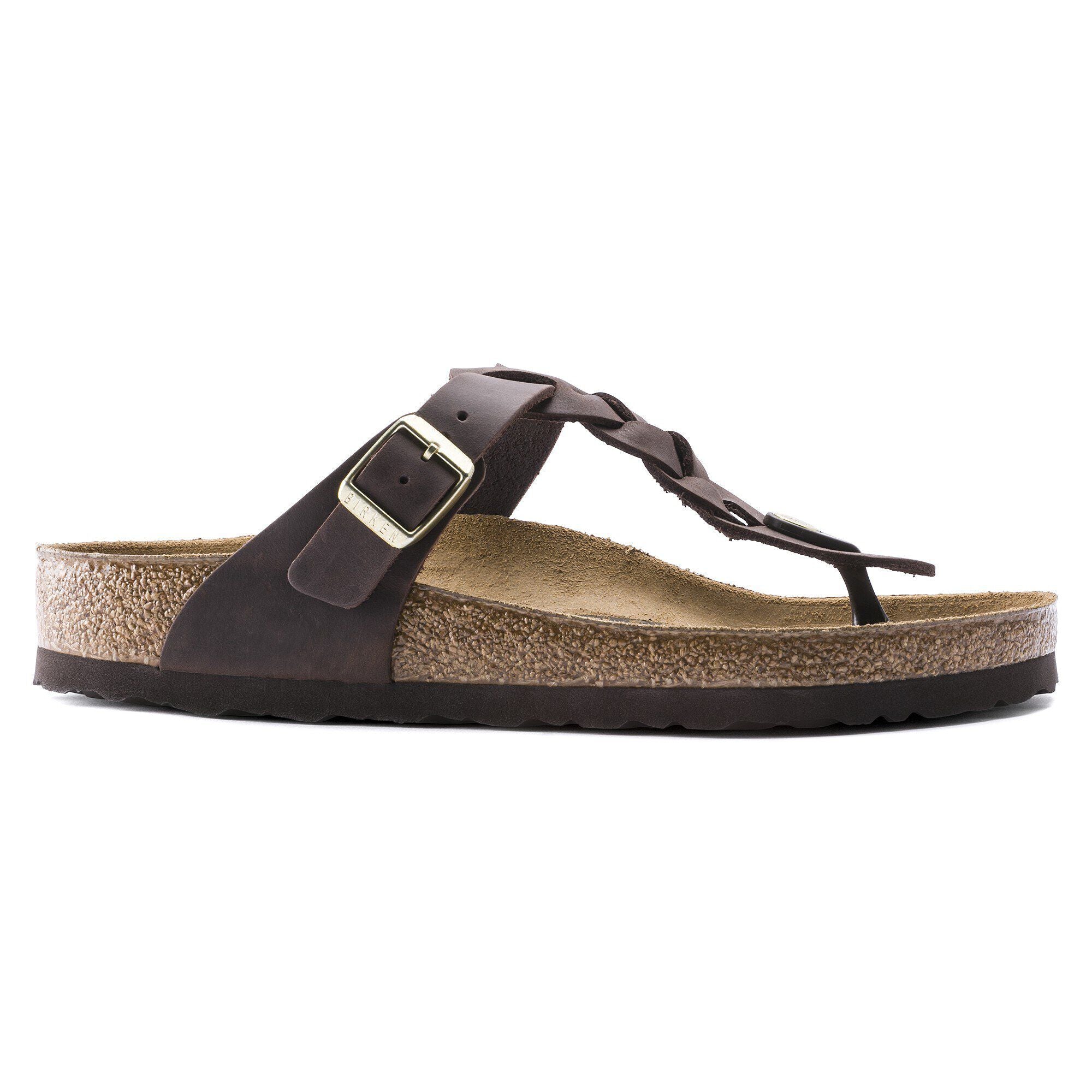 Gizeh Braided Natural Leather Oiled