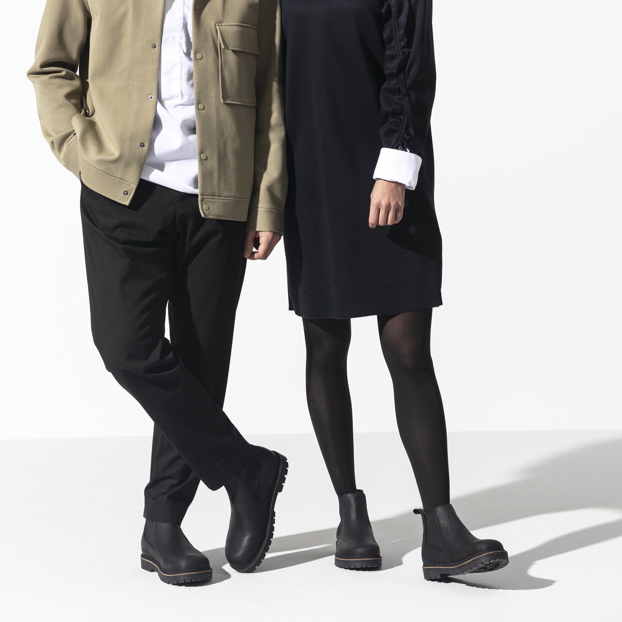 Stalon Nubuck Leather Black
