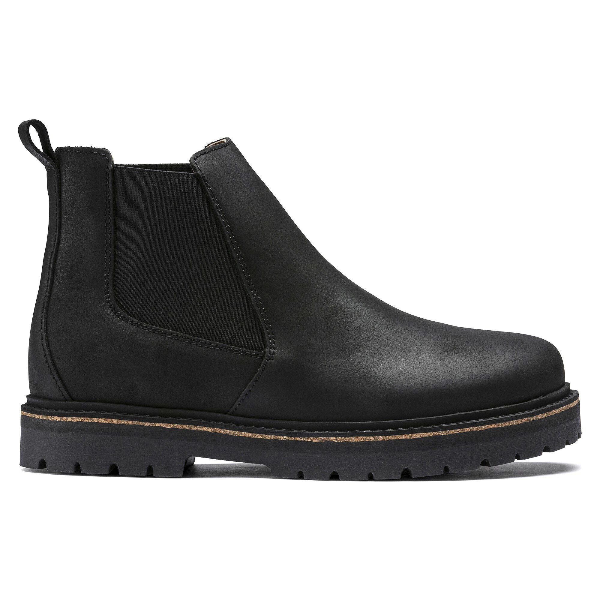 Stalon Nubuck Leather Black