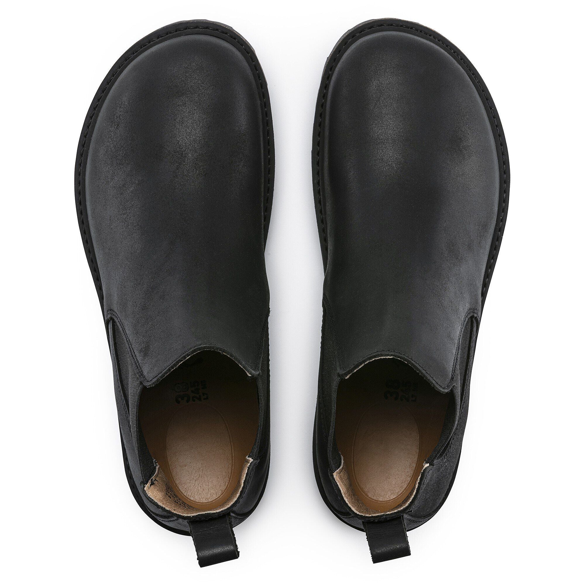 Stalon Nubuck Leather Black