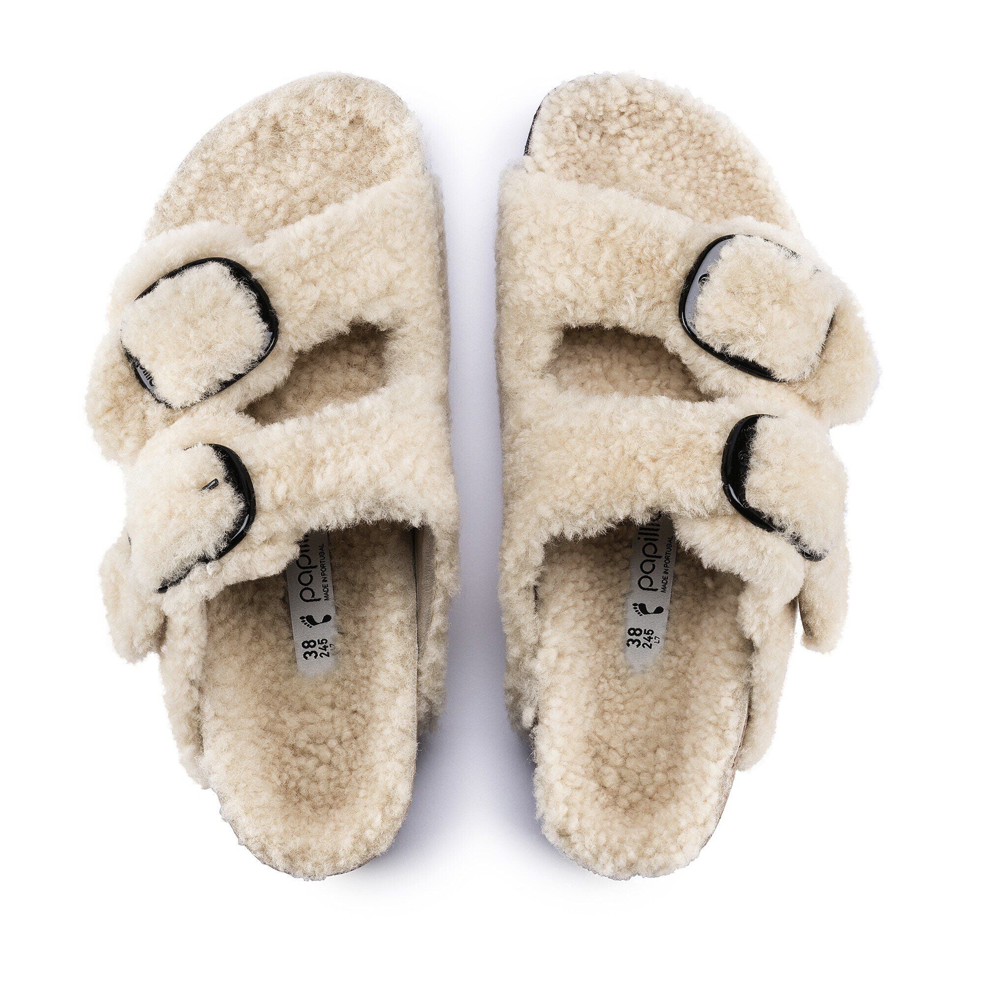 Arizona Big Buckle Shearling Fur