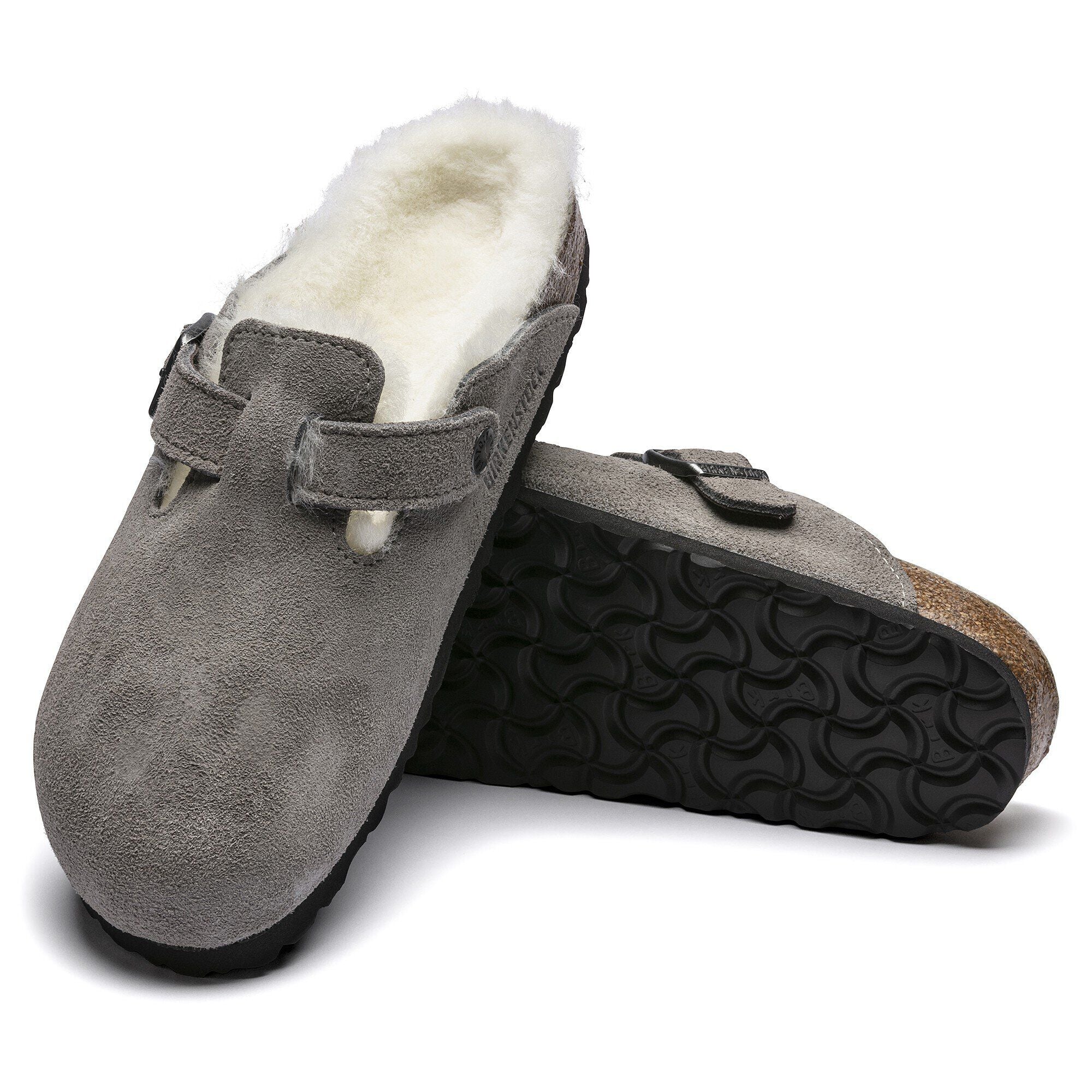 Boston Shearling Suede Leather