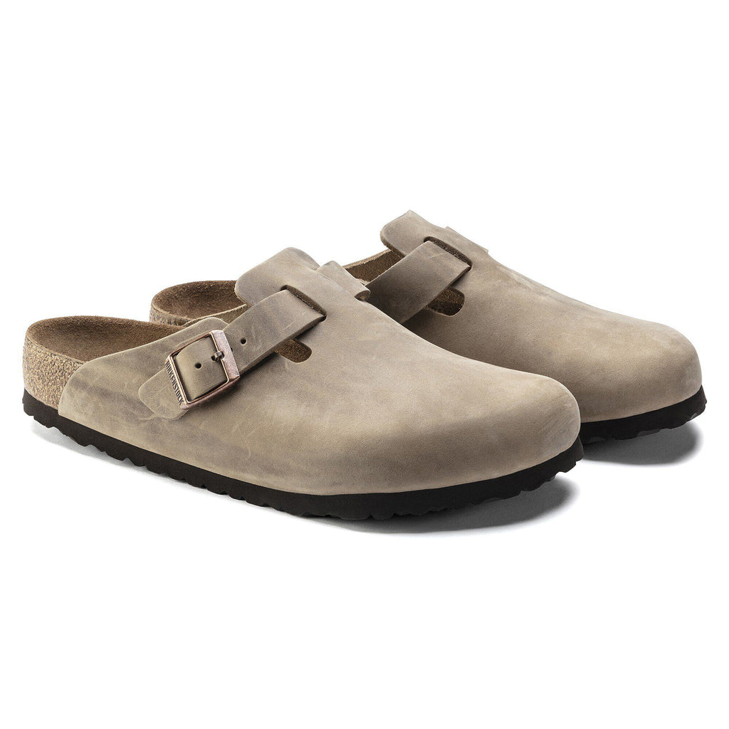 Boston Soft Footbed Natural Leather Oiled
