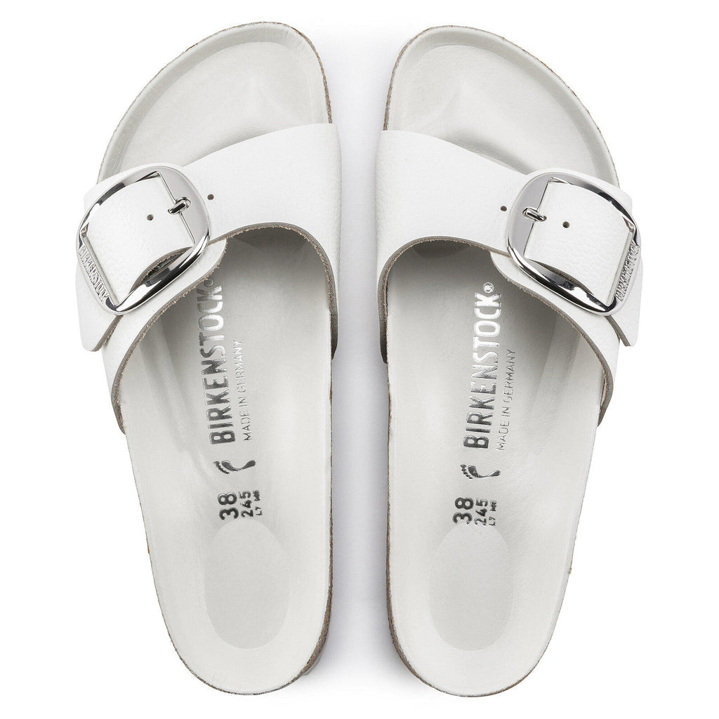 Madrid Big Buckle Natural Leather