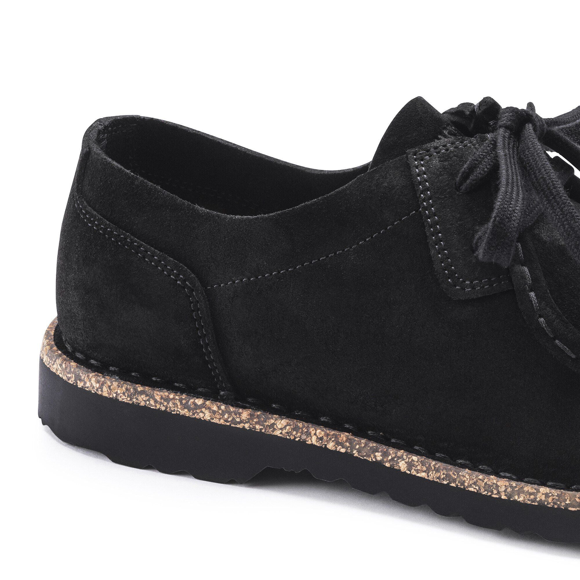 Pasadena III Suede Leather Black