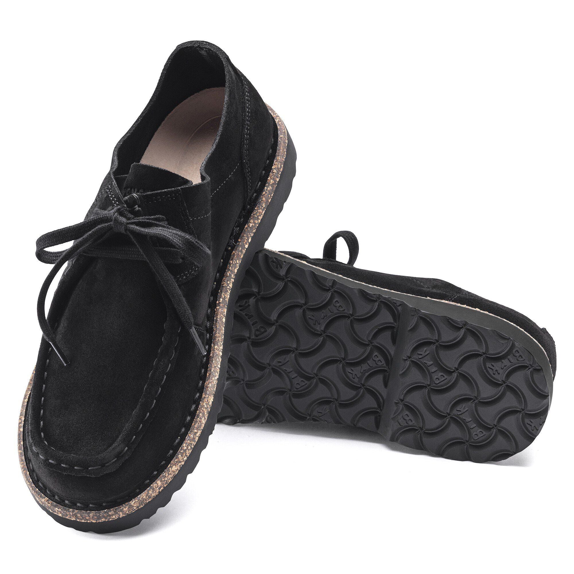 Pasadena III Suede Leather Black