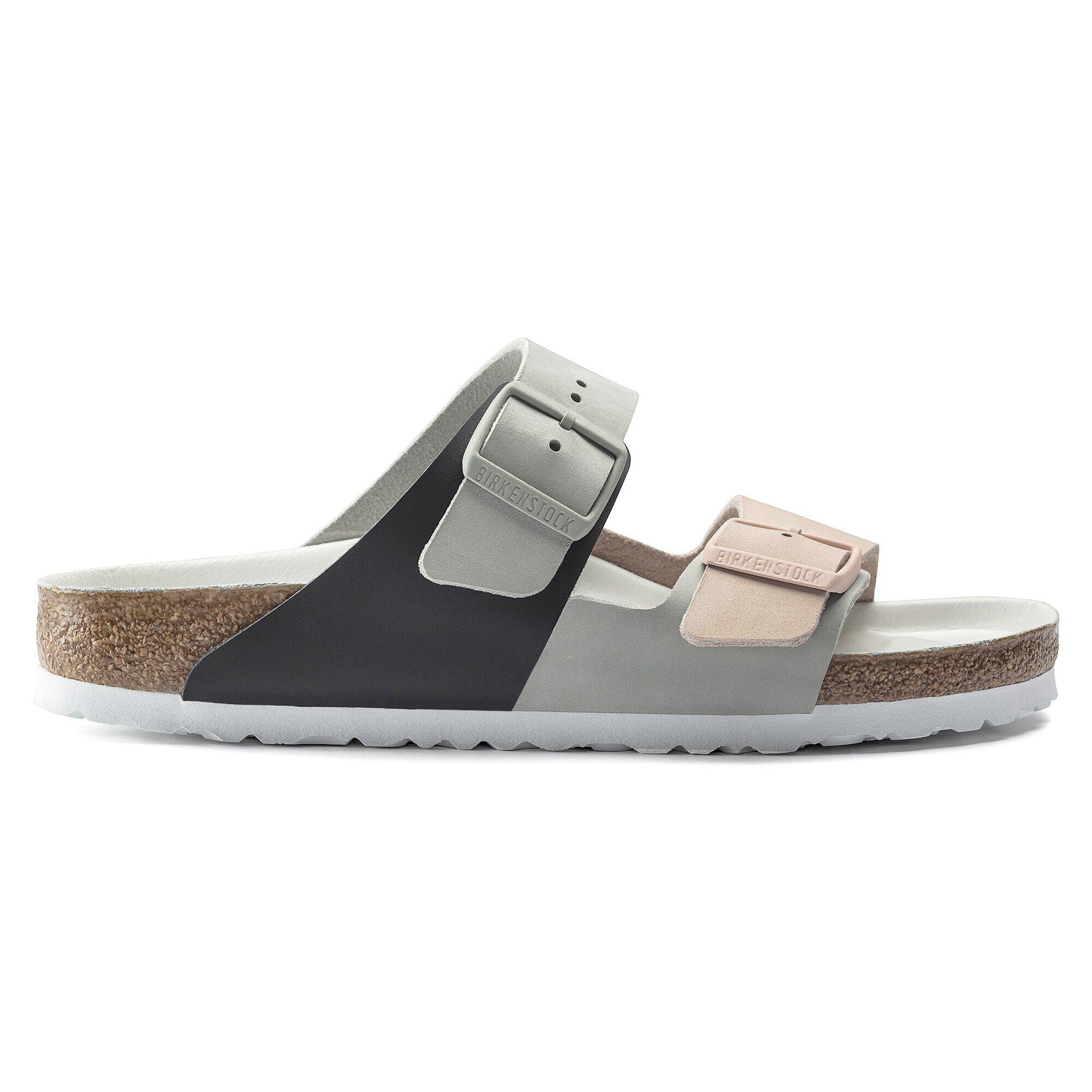 Arizona Split Nubuck Leather Mineral/Light Rose