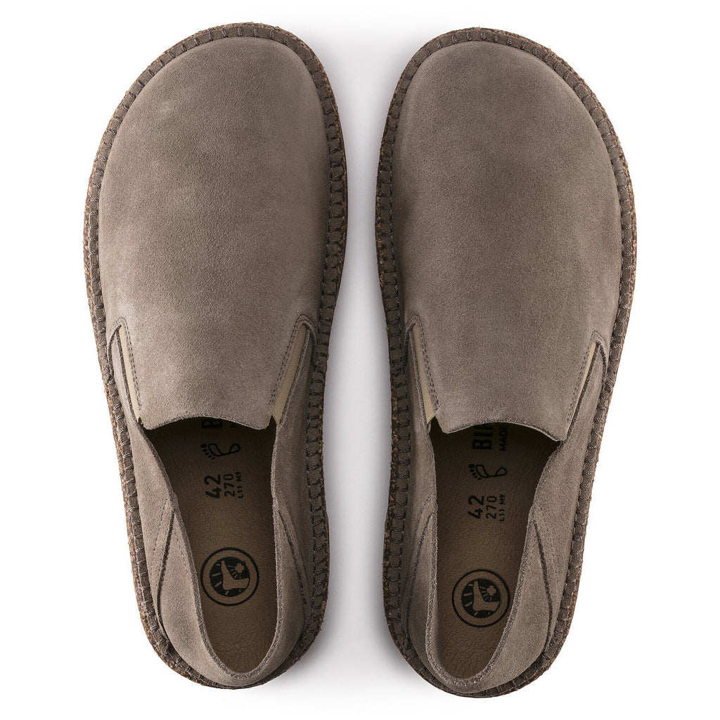 Callan Suede Leather Gray Taupe