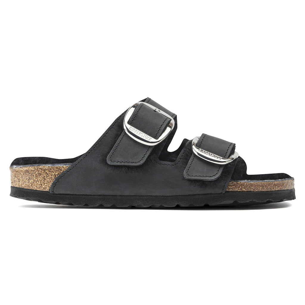 Arizona Big Buckle Shearling Natural Leather Oiled