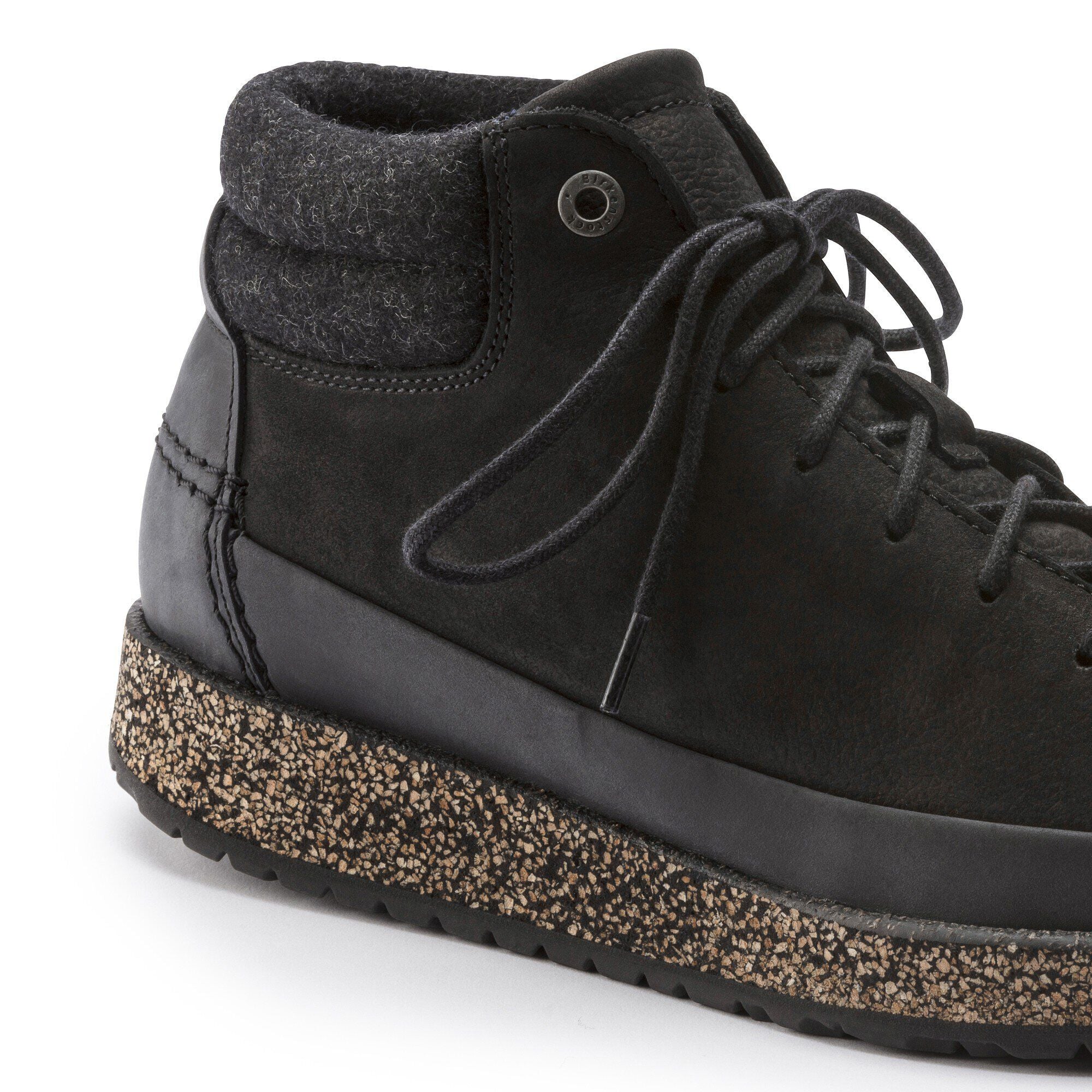 Honnef High Nubuck Leather Black