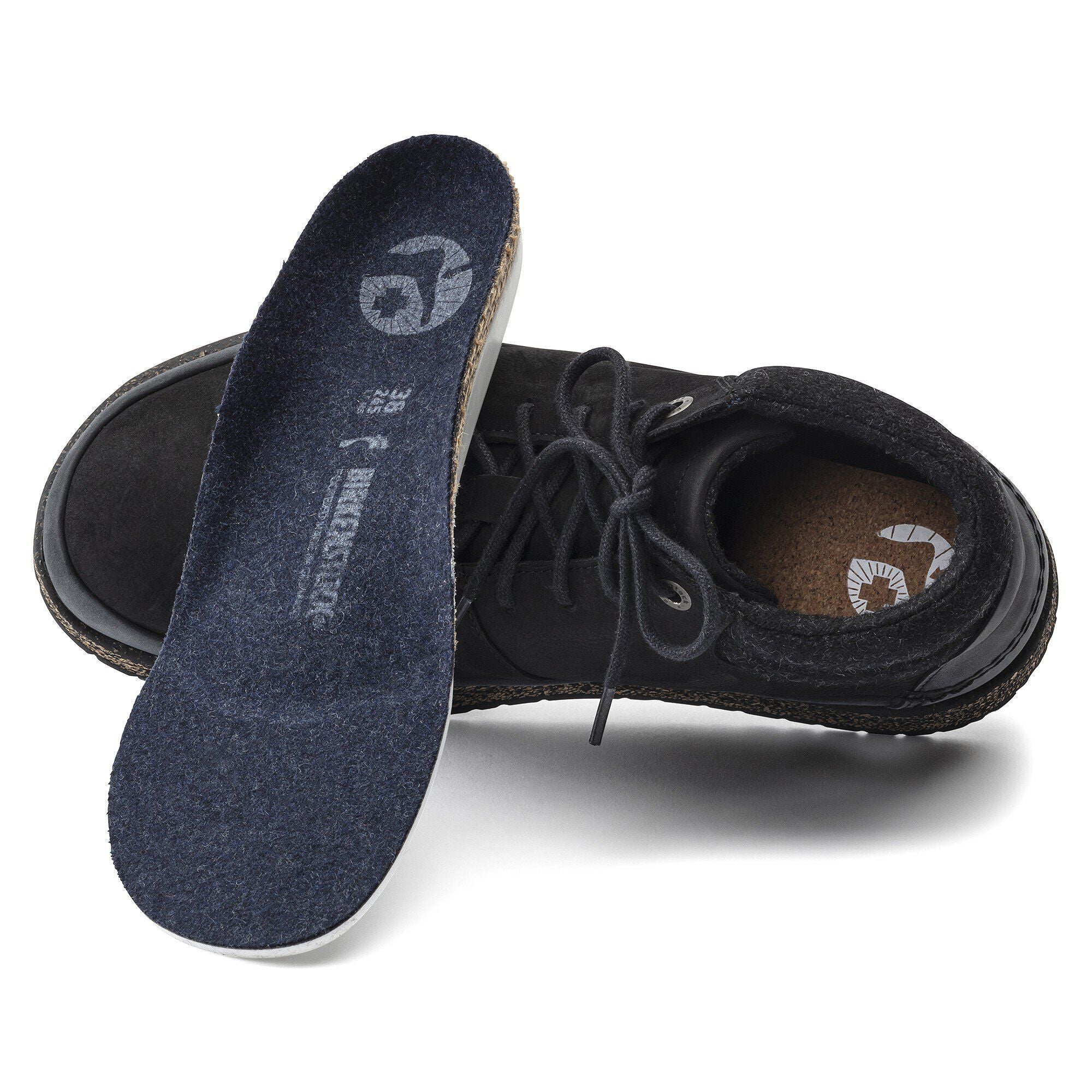 Honnef High Nubuck Leather Black