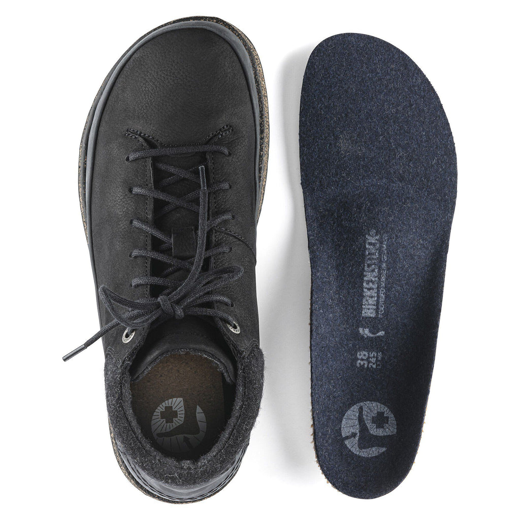 Honnef High Nubuck Leather Black