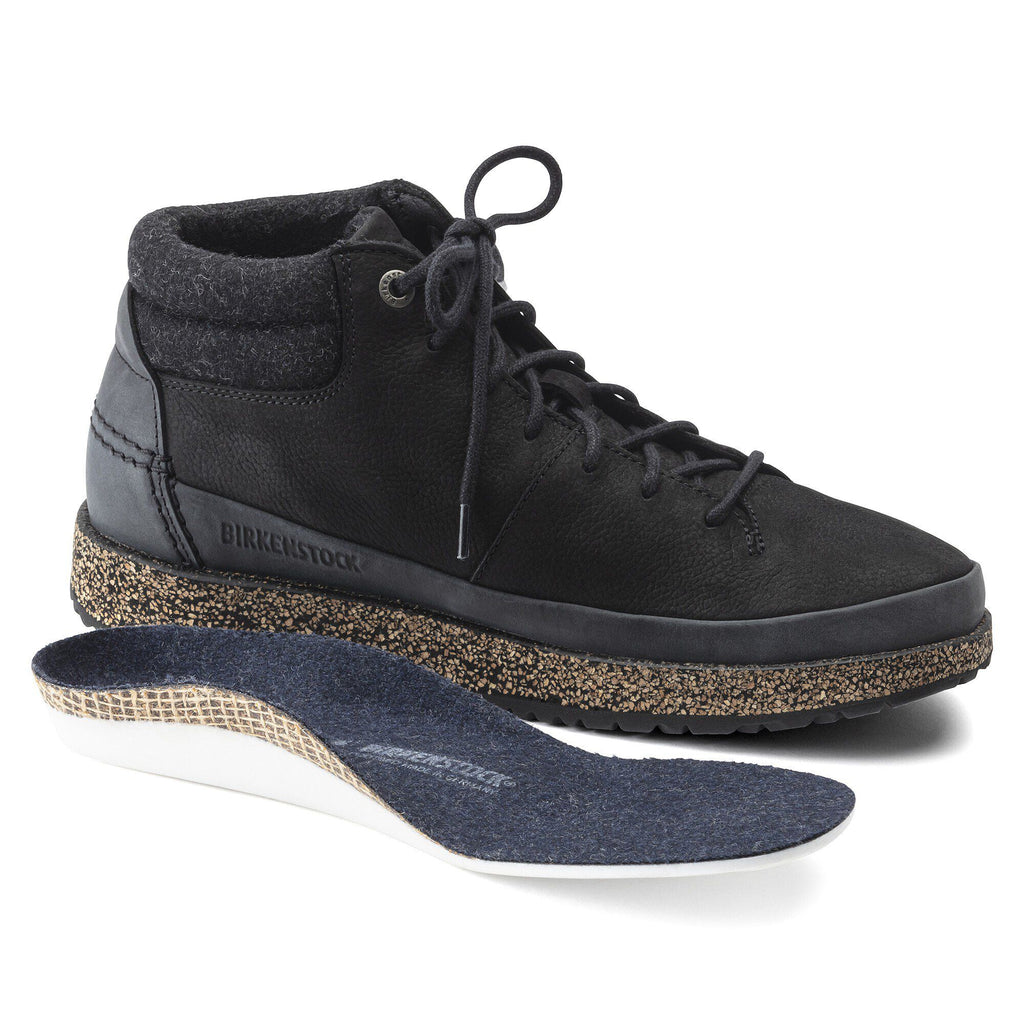 Honnef High Nubuck Leather Black