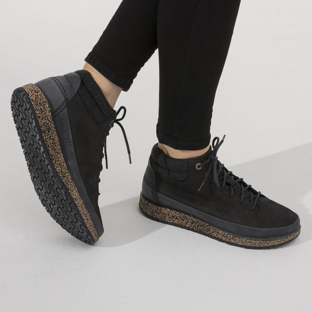 Honnef High Nubuck Leather Black
