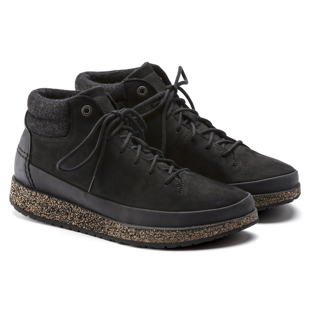 Honnef High Nubuck Leather Black