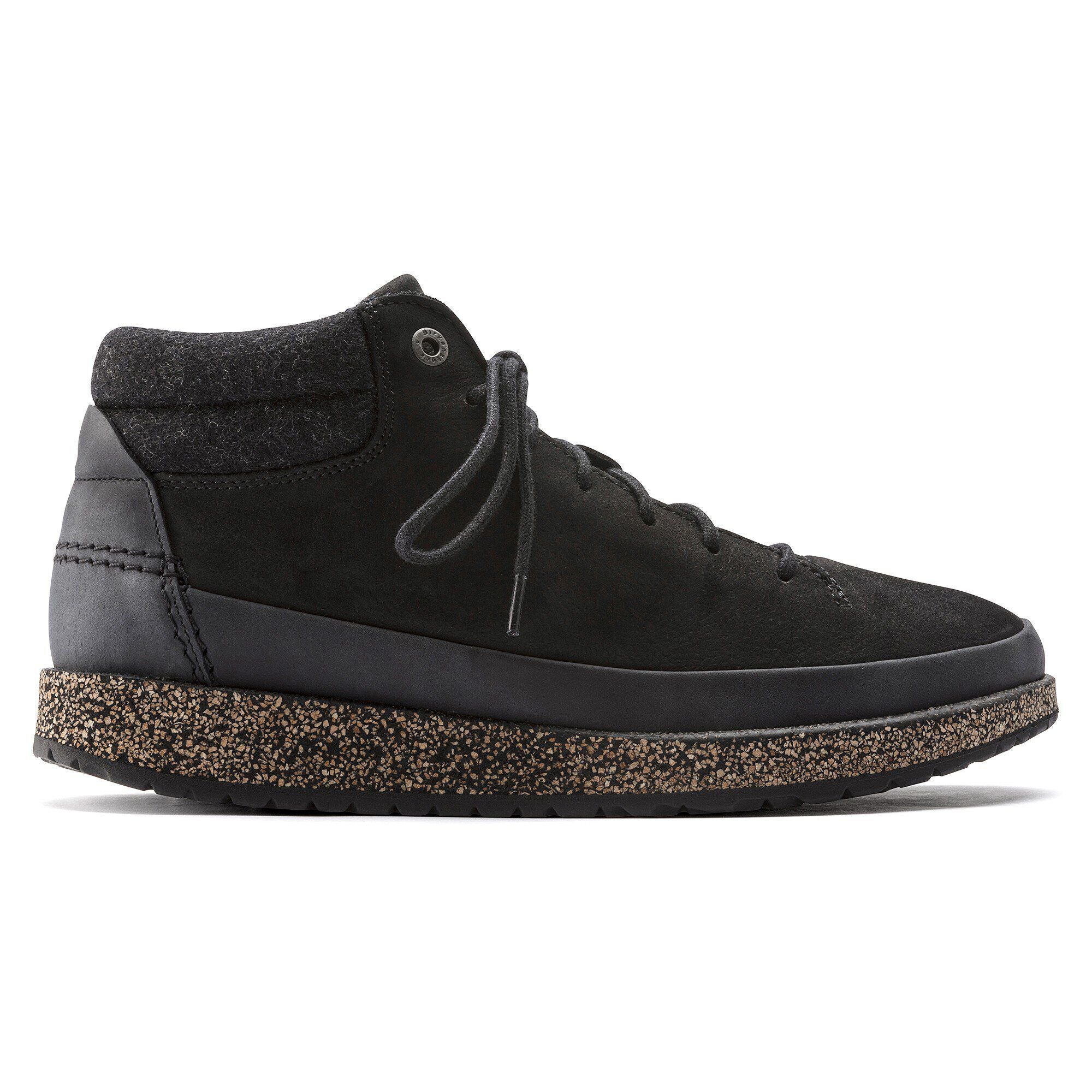 Honnef High Nubuck Leather Black