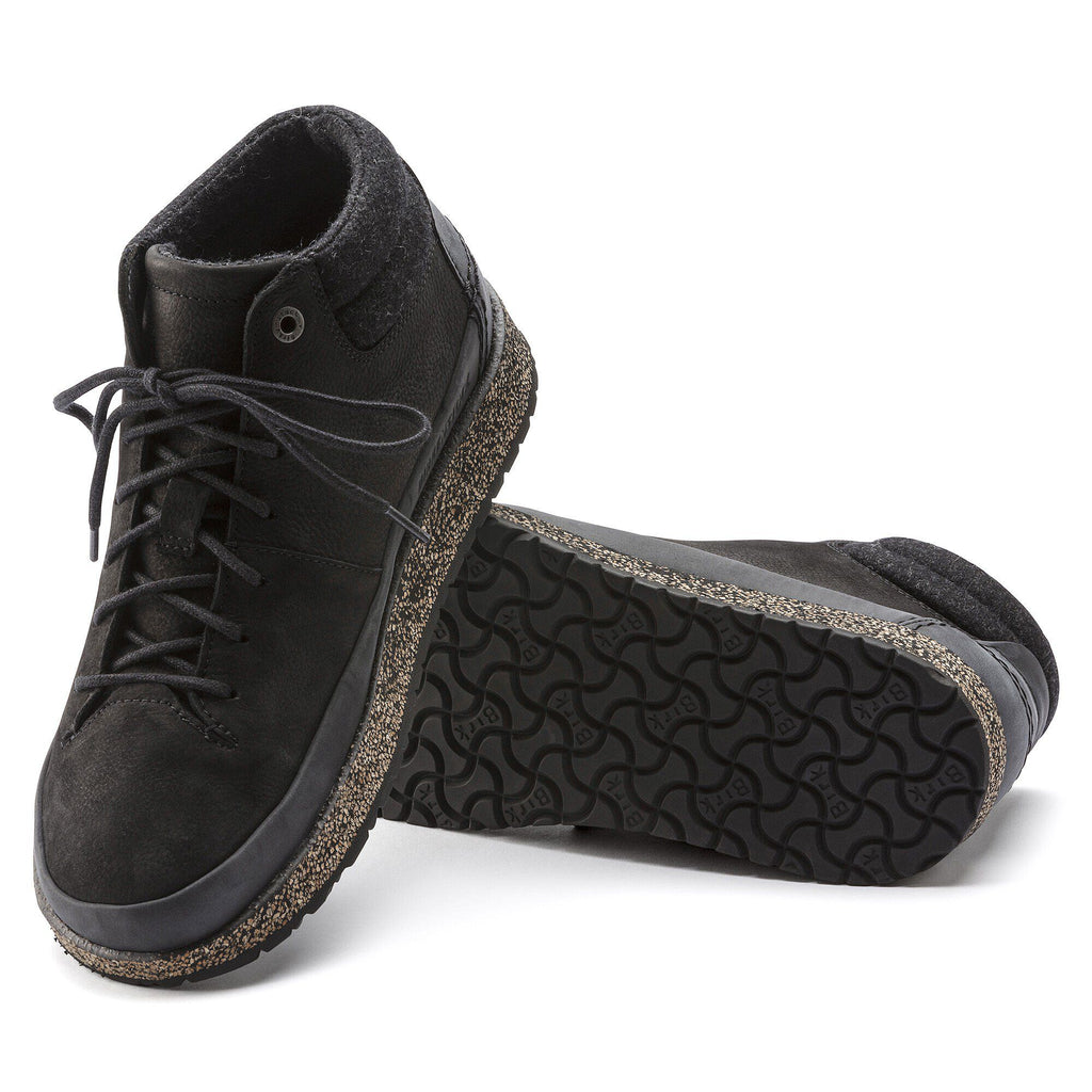 Honnef High Nubuck Leather Black
