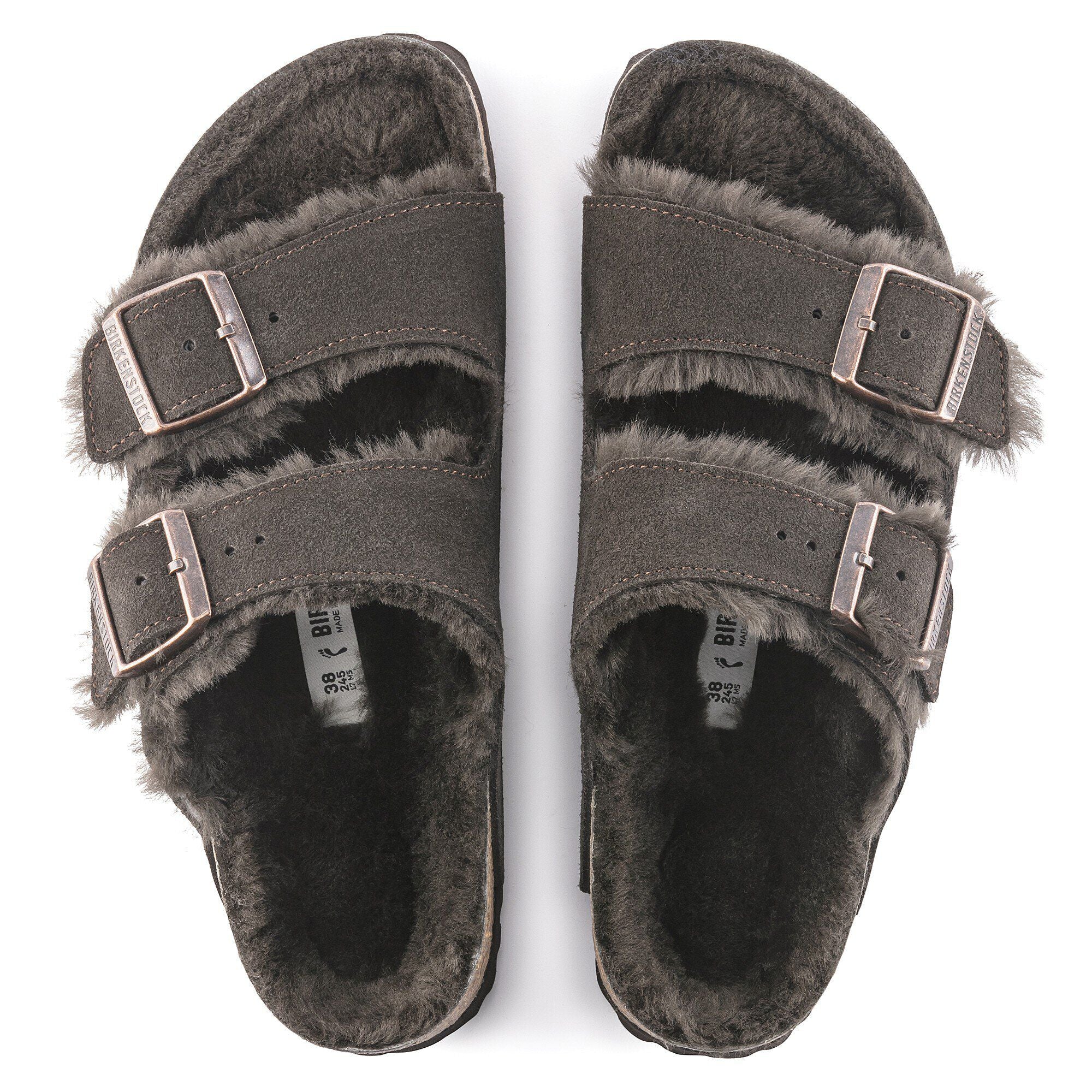 Arizona Shearling Suede Leather/Fur