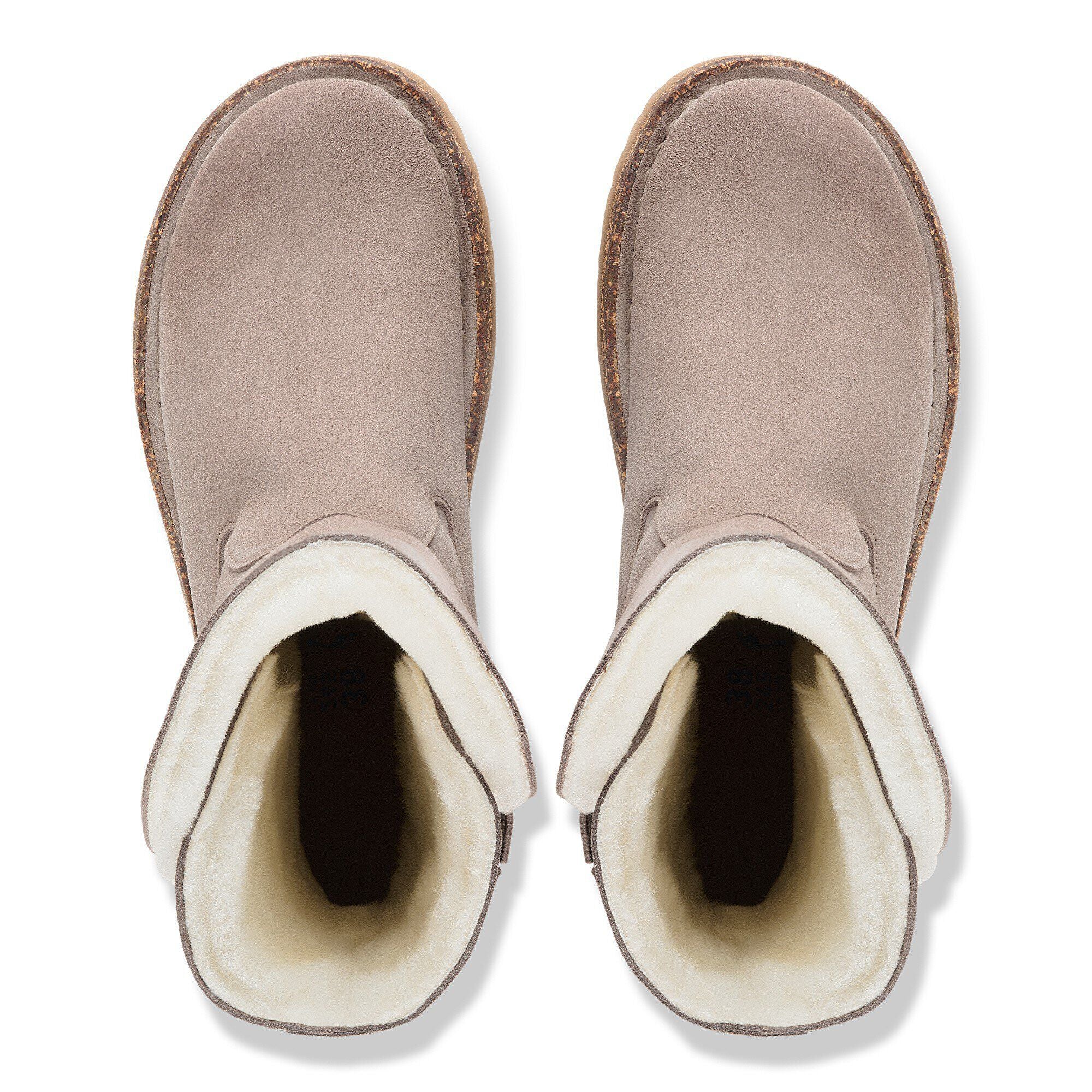 Uppsala Shearling Suede Leather