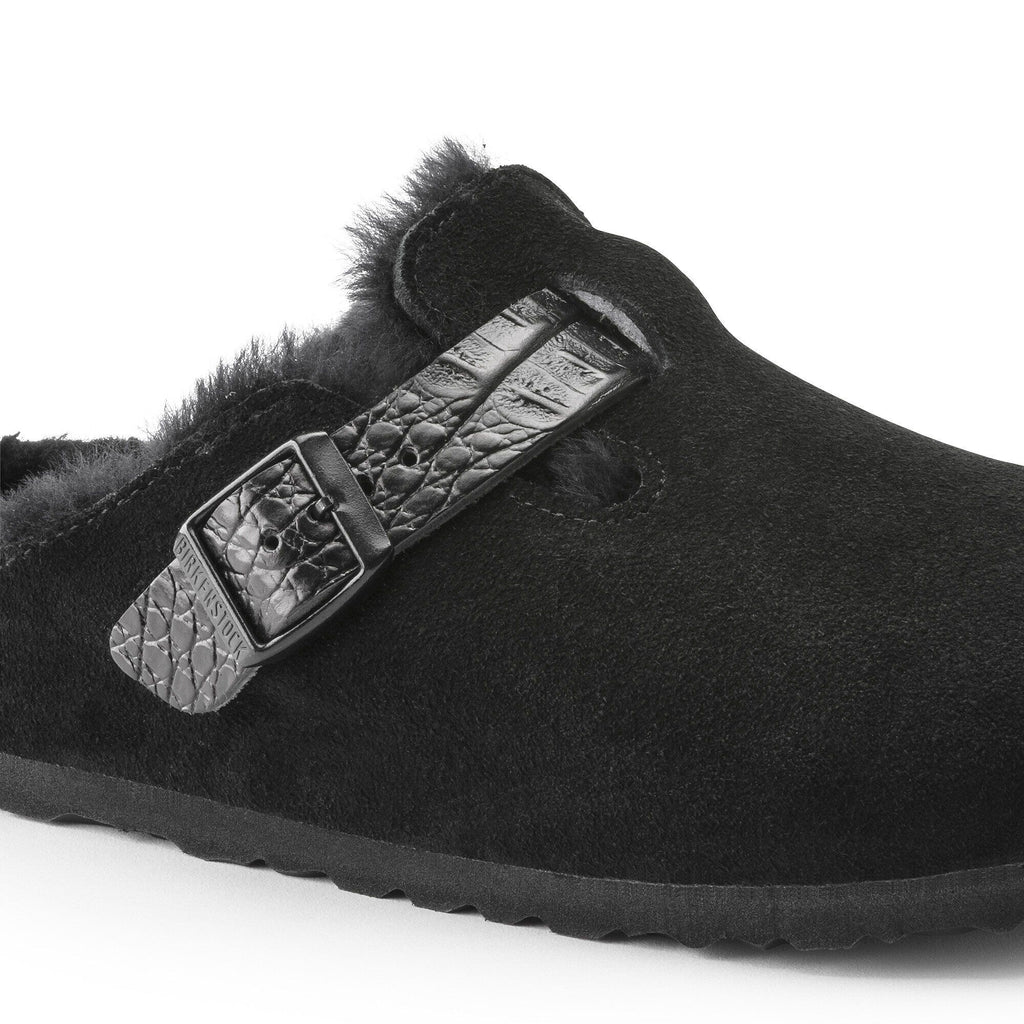 Boston Shearling Suede Leather