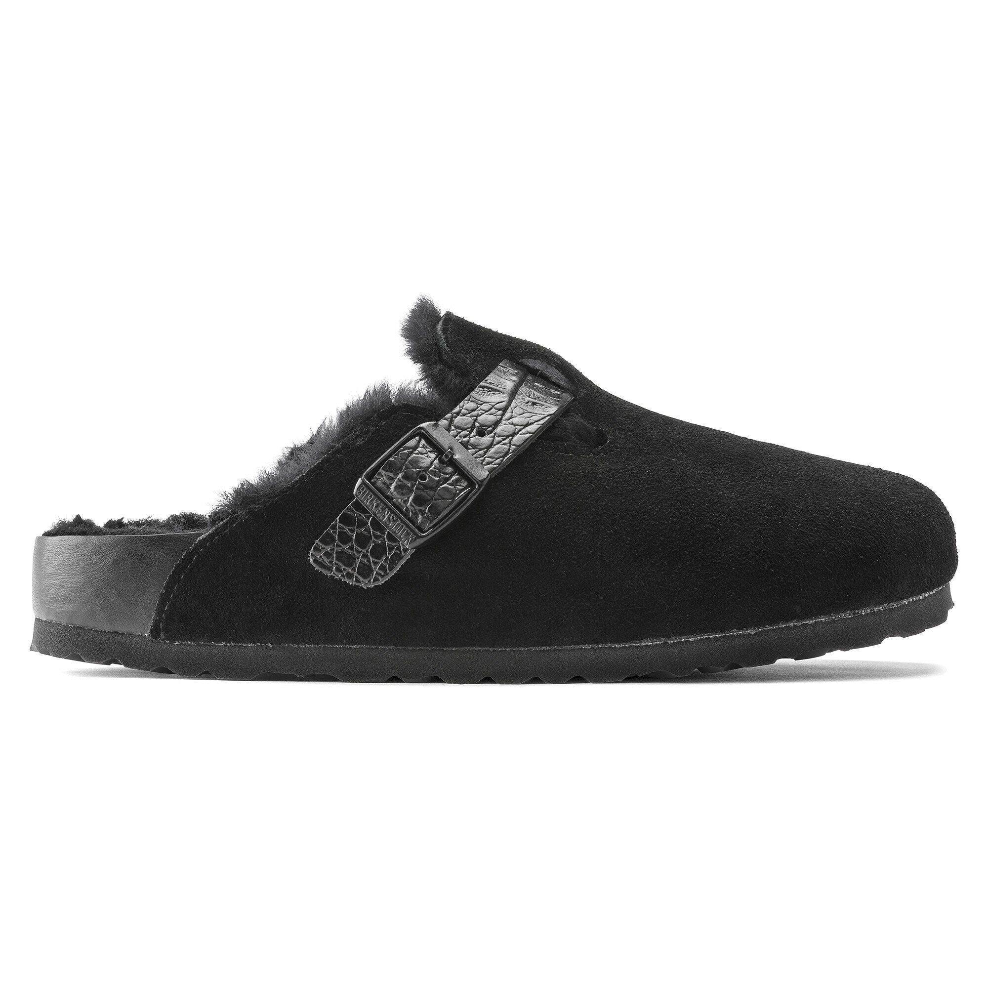 Boston Shearling Suede Leather