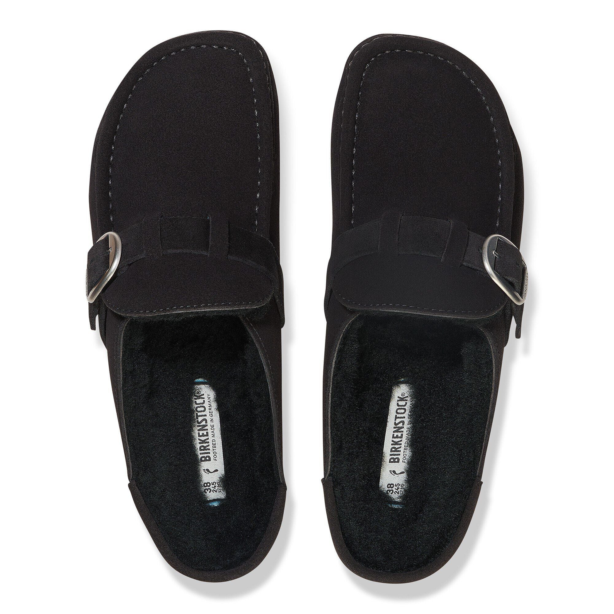 Buckley Shearling Suede Leather