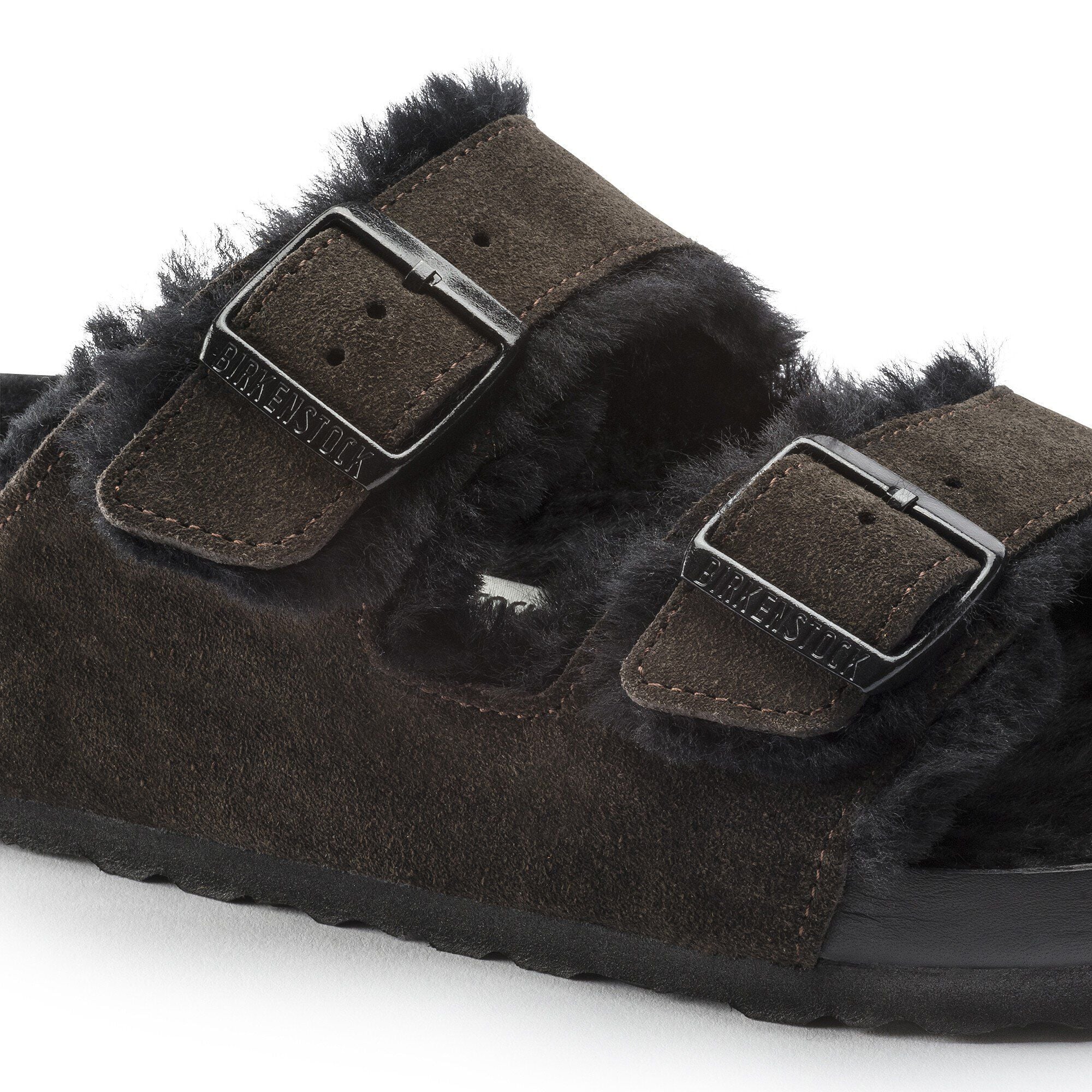 Arizona Shearling Suede Leather/Fur