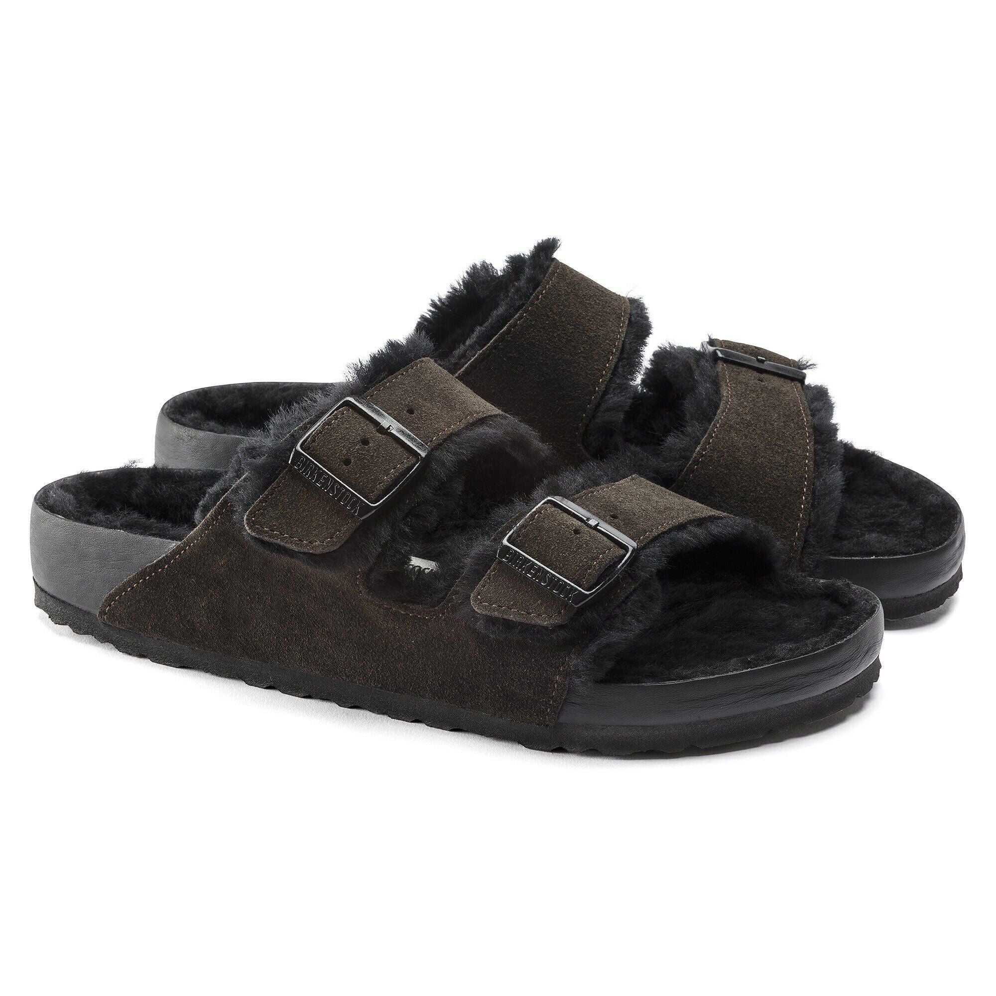 Arizona Shearling Suede Leather/Fur