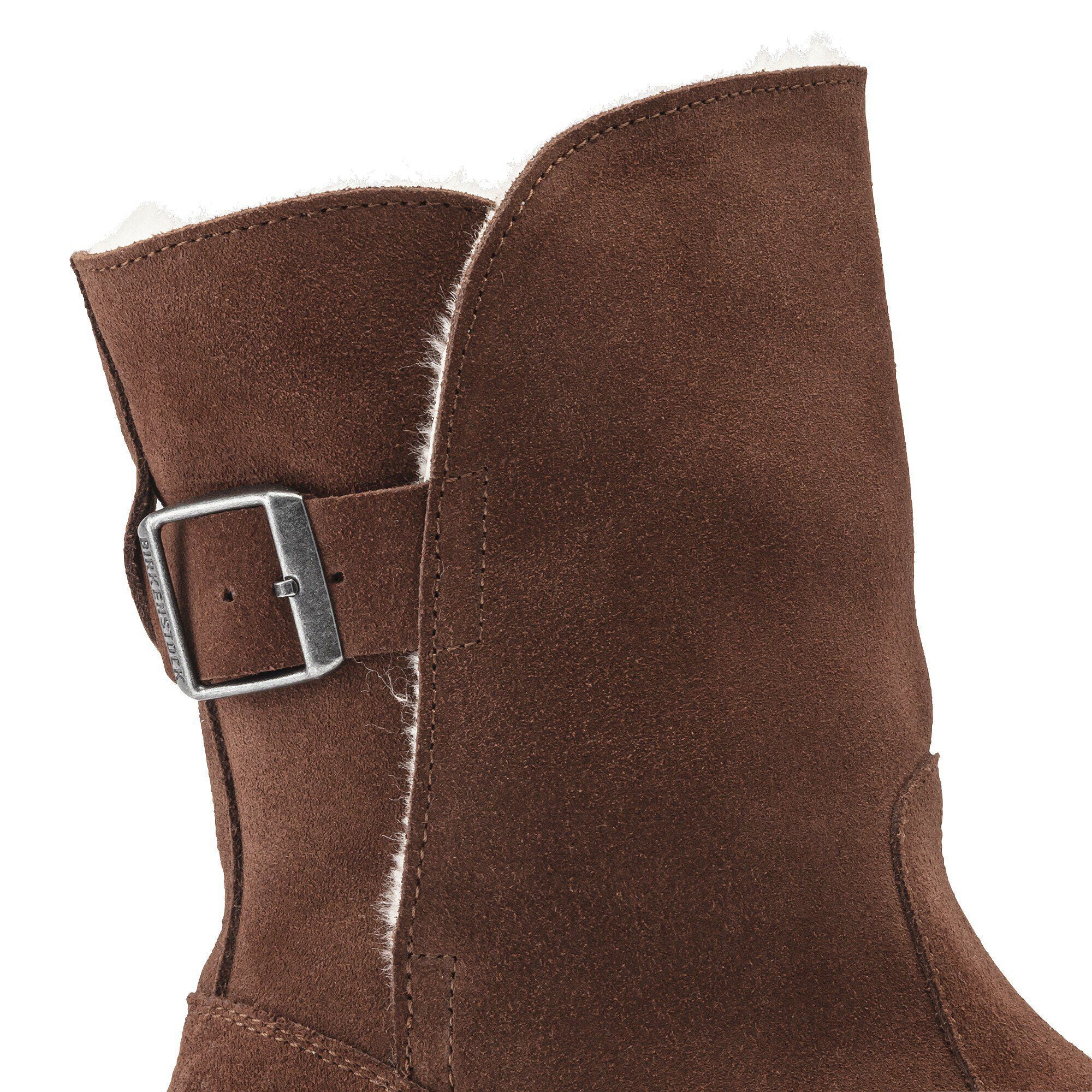 Uppsala Shearling Suede Leather Espresso
