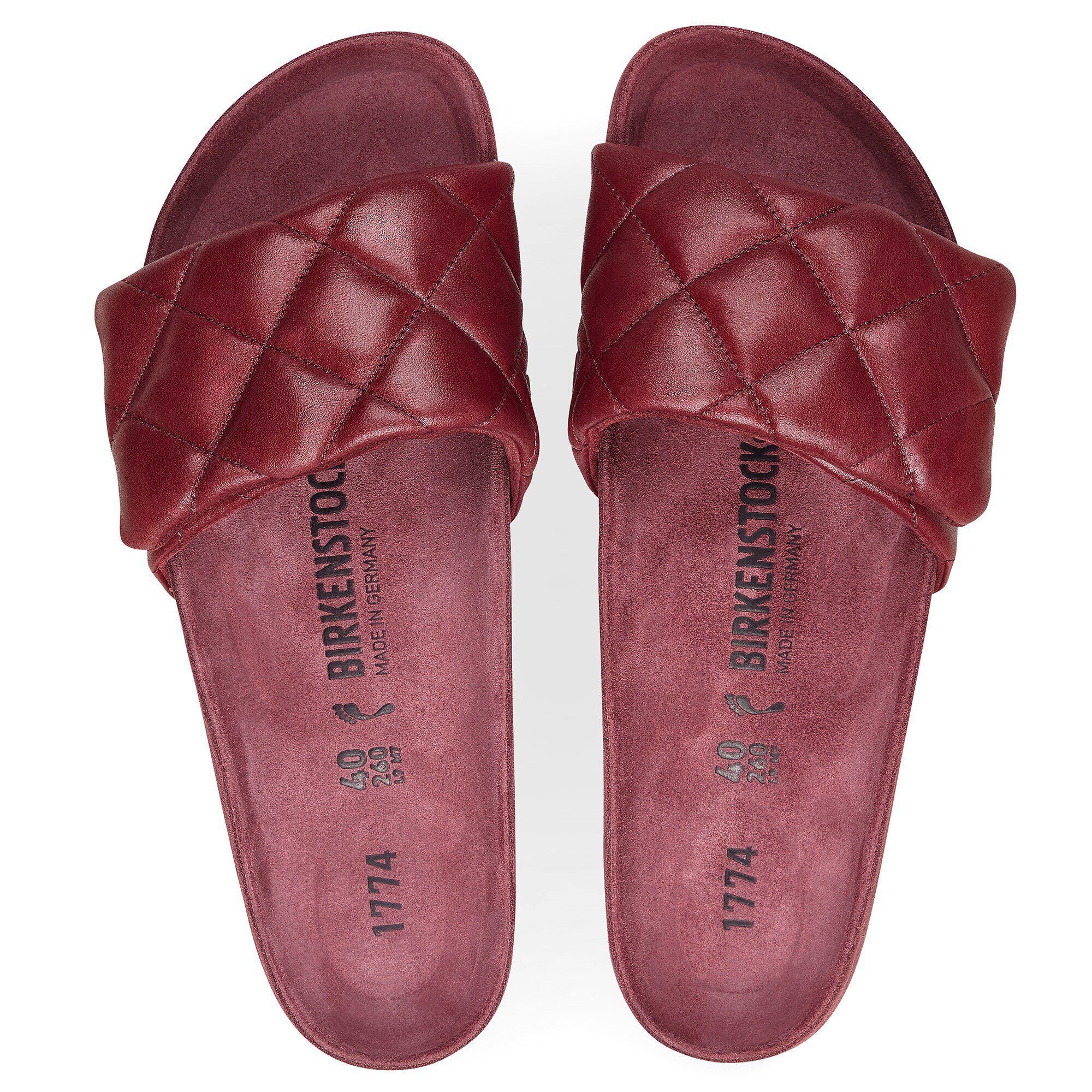 1774 Sylt Embossed Leather Oxblood