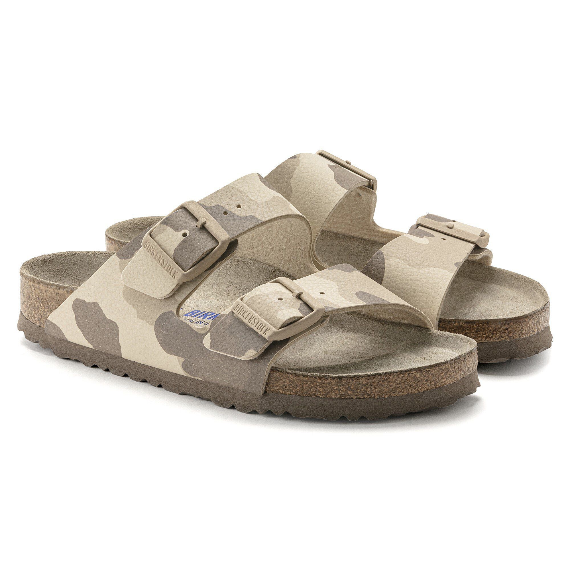 Arizona Soft Footbed Birko-Flor Desert Soil Gray/Taupe