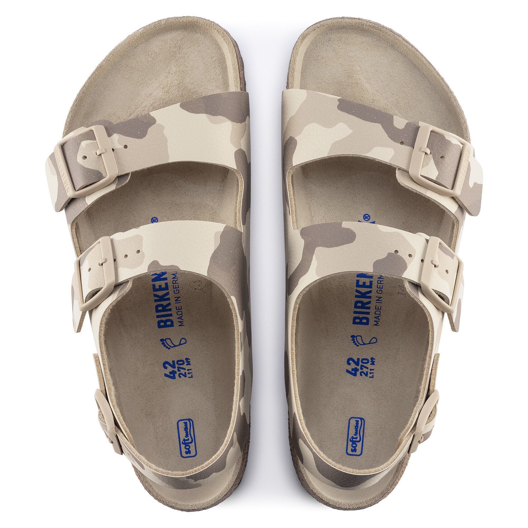 Milano Soft Footbed Birko-Flor
