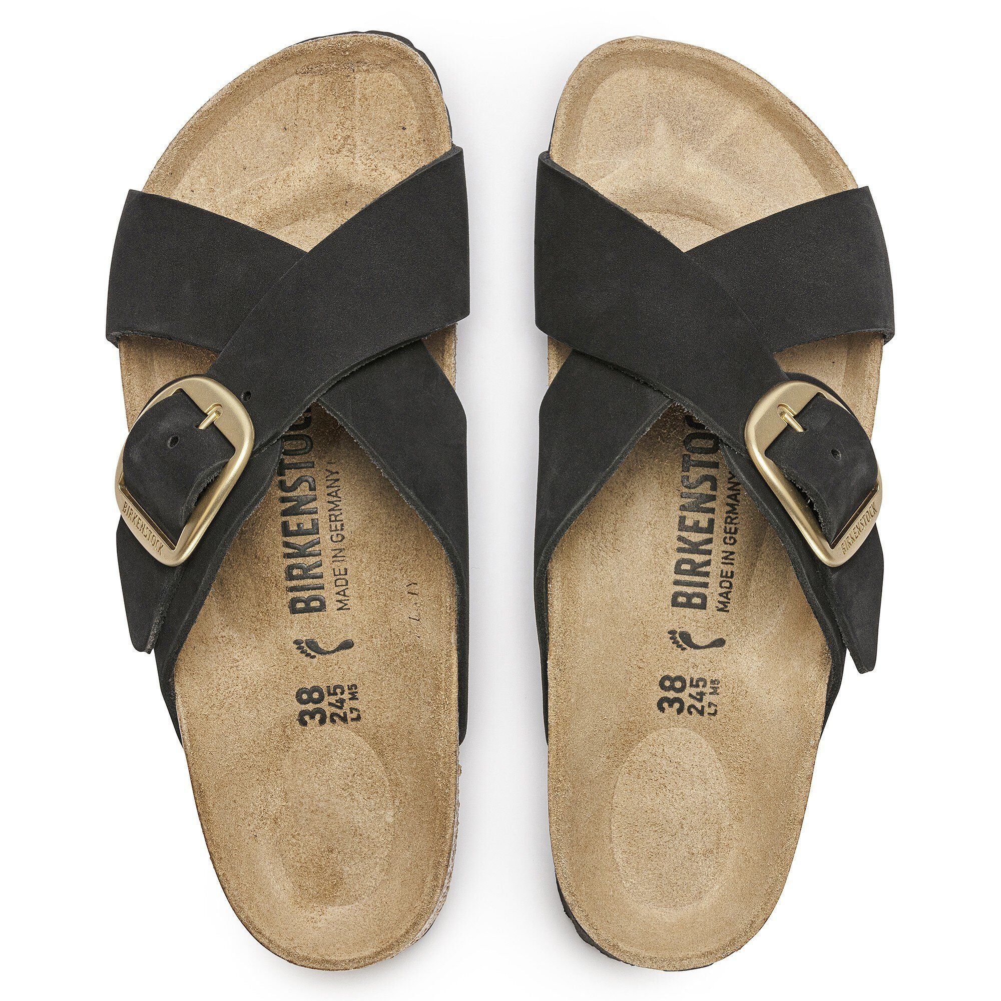 Siena Big Buckle Nubuck Leather