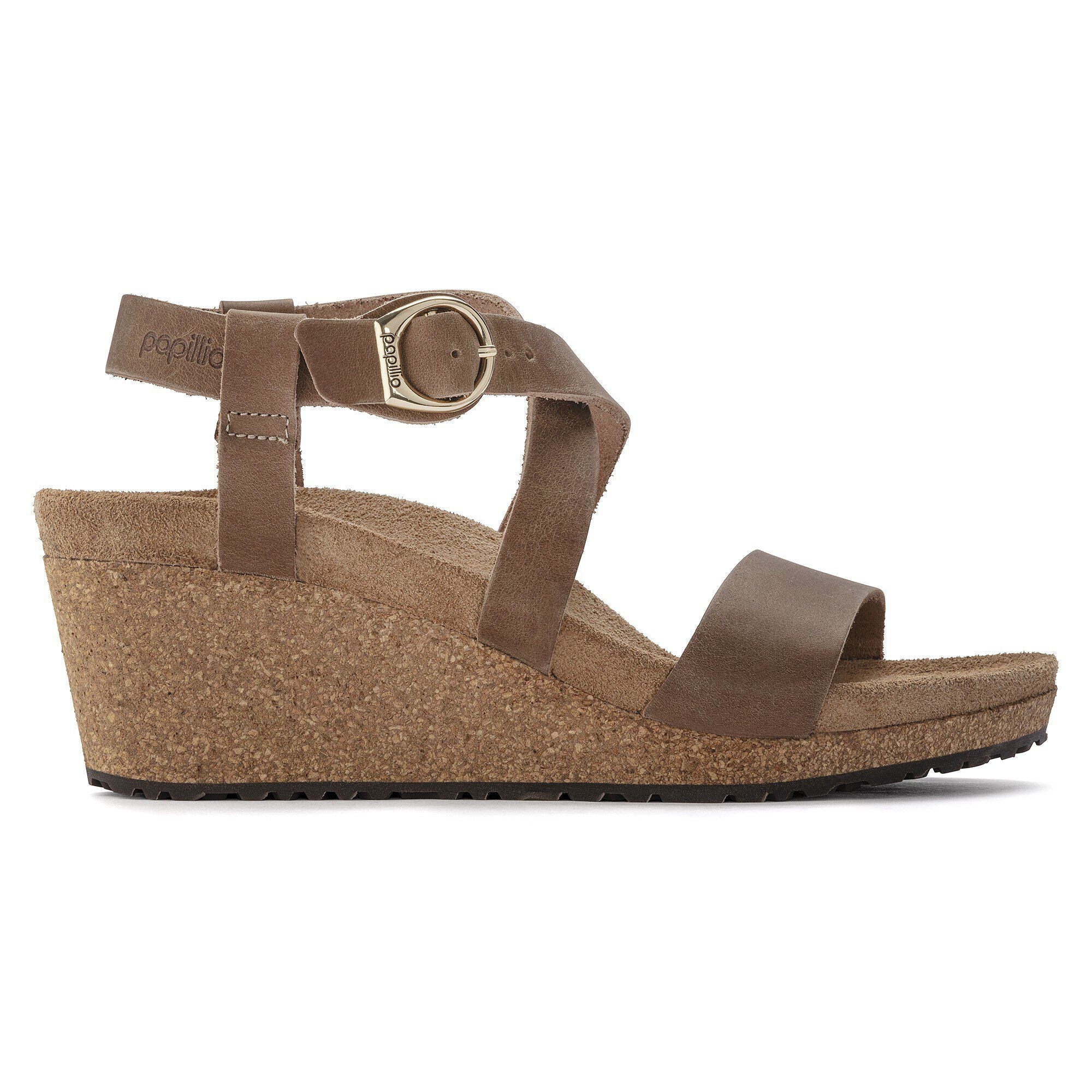 Sibyl Ring-Buckle Natural Leather