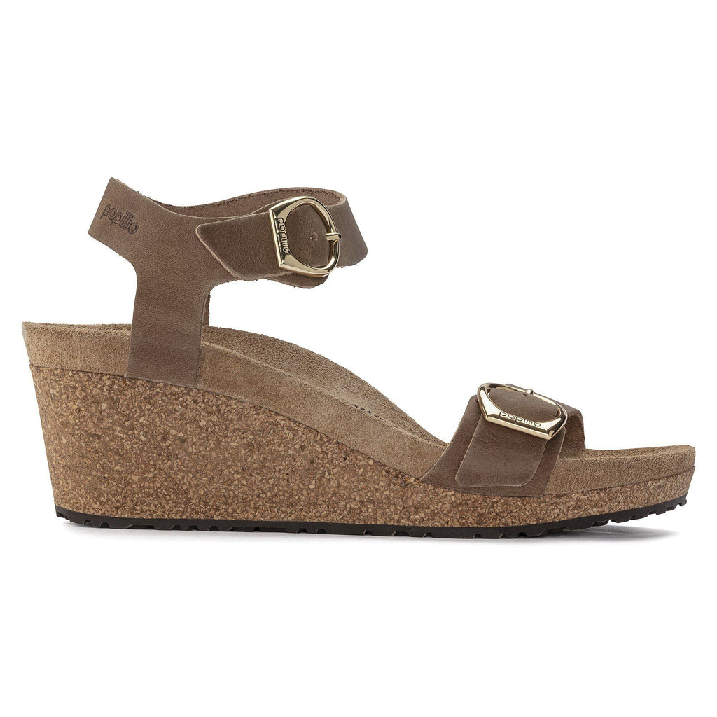 Soley Ring-Buckle Natural Leather