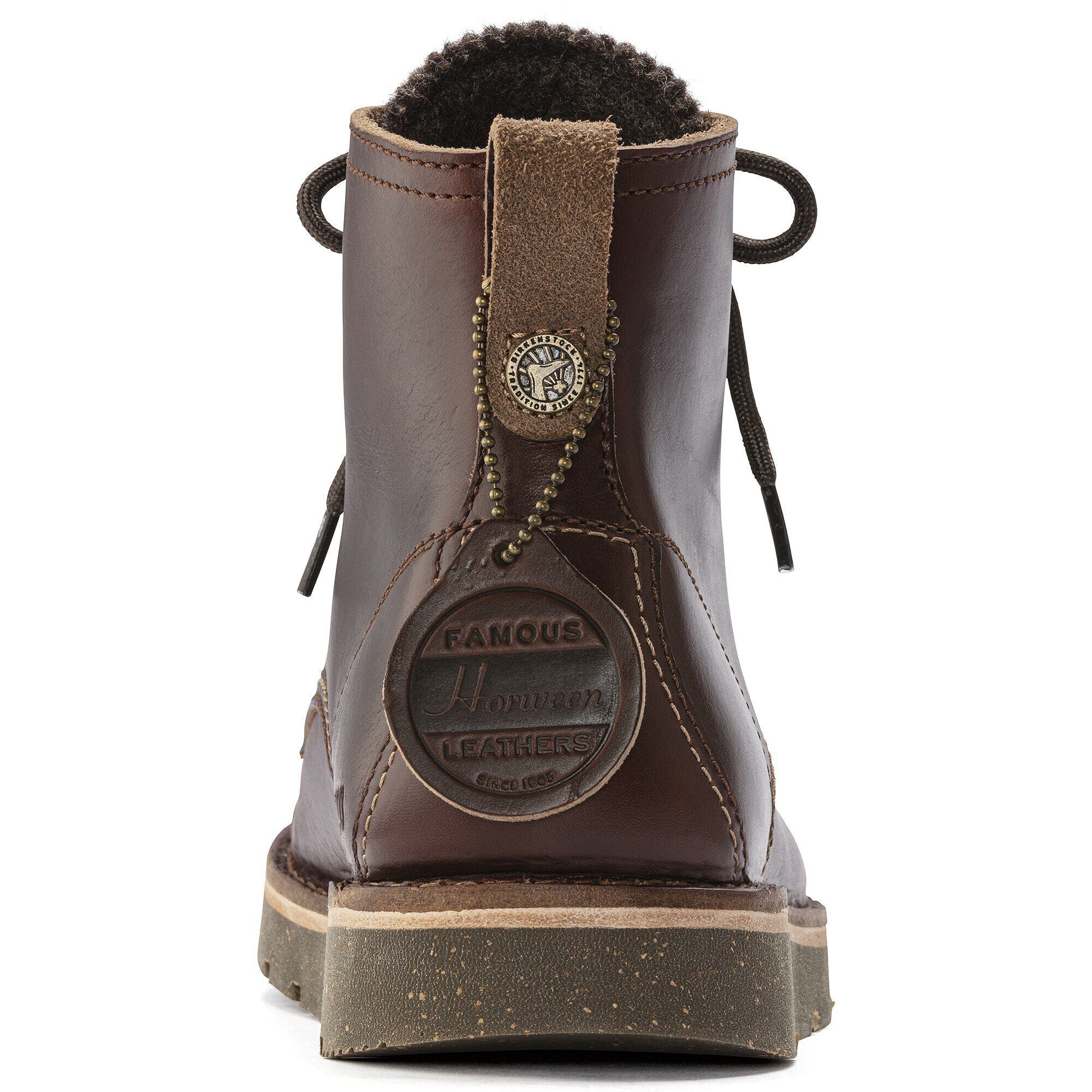 Birmingham Lace Women Natural Leather Oiled