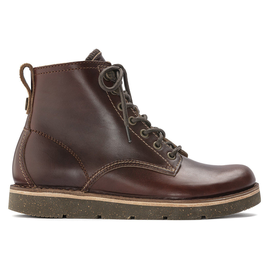 Birmingham Lace Women Natural Leather Oiled