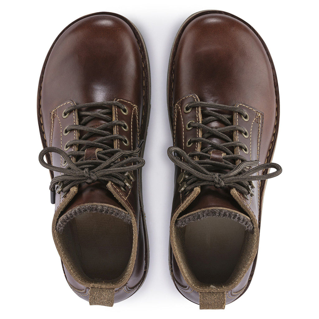 Birmingham Lace Women Natural Leather Oiled