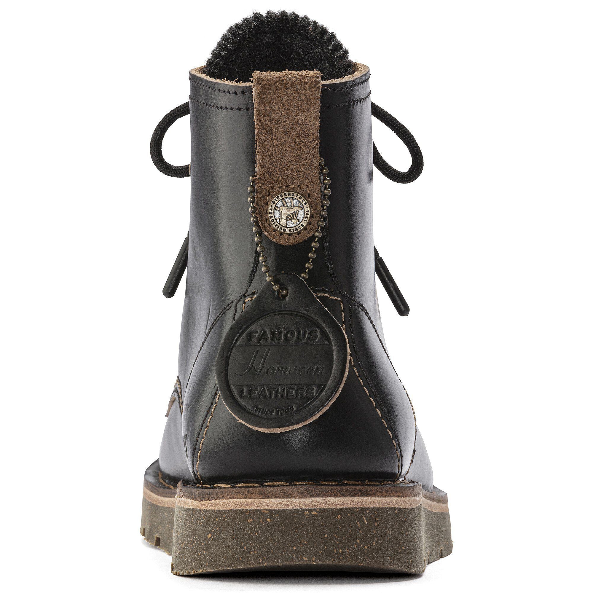 Birmingham Lace Women Natural Leather Oiled