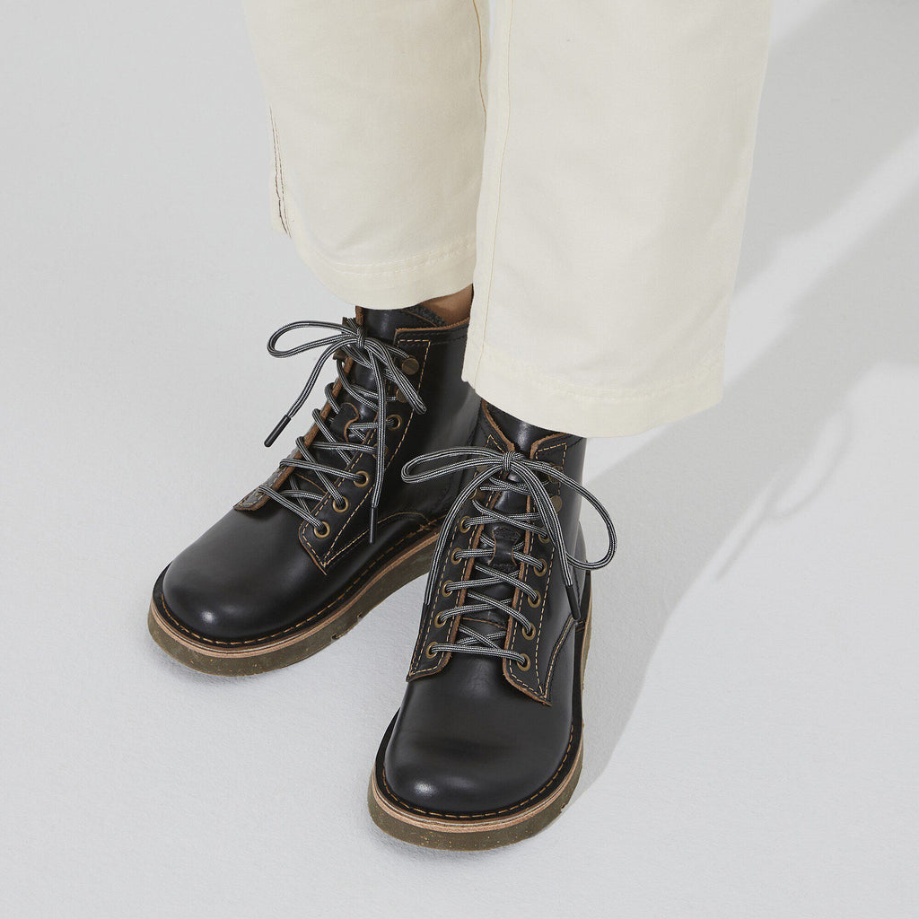 Birmingham Lace Women Natural Leather Oiled