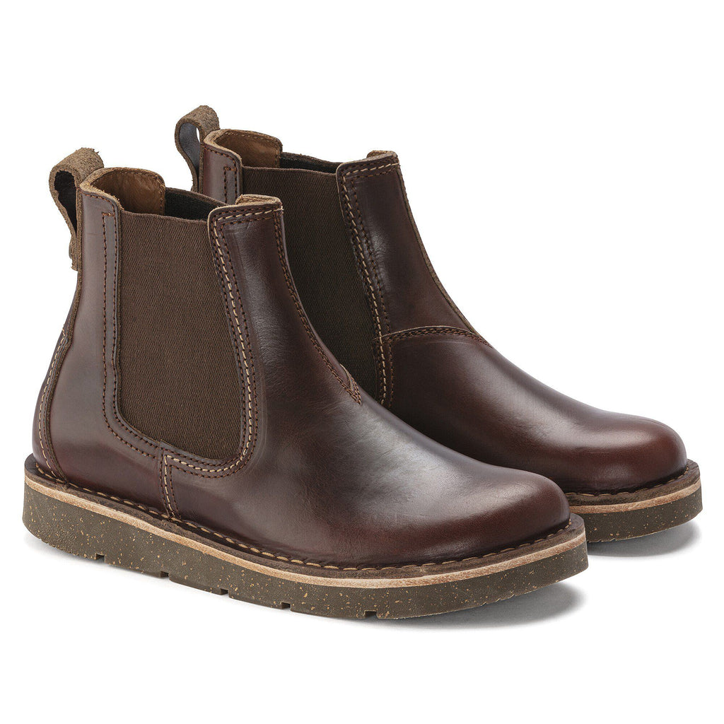 Birmingham Slip On Men Natural Leather Oiled